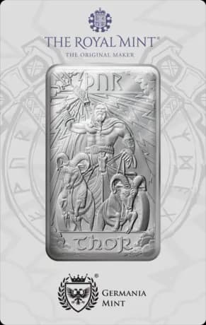 10 oz Thor Silver Bar | The Royal Mint