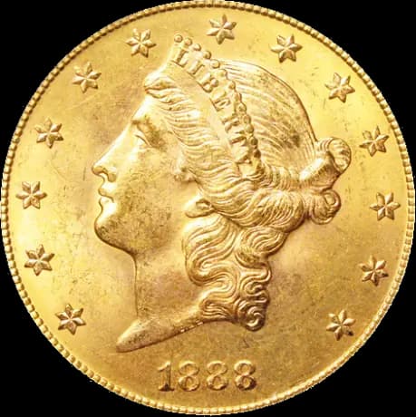 15.04g Eagle "Coronet Head" | Gold | 1866-1907