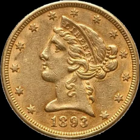 5 Dollar Half Eagle "Liberty Head" | Gold | 1795-1929