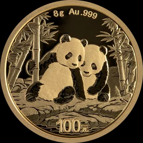 8g China Panda Gold Coin | 2026