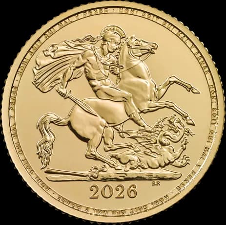 Half Sovereign Charles III Gold Coin | 2026